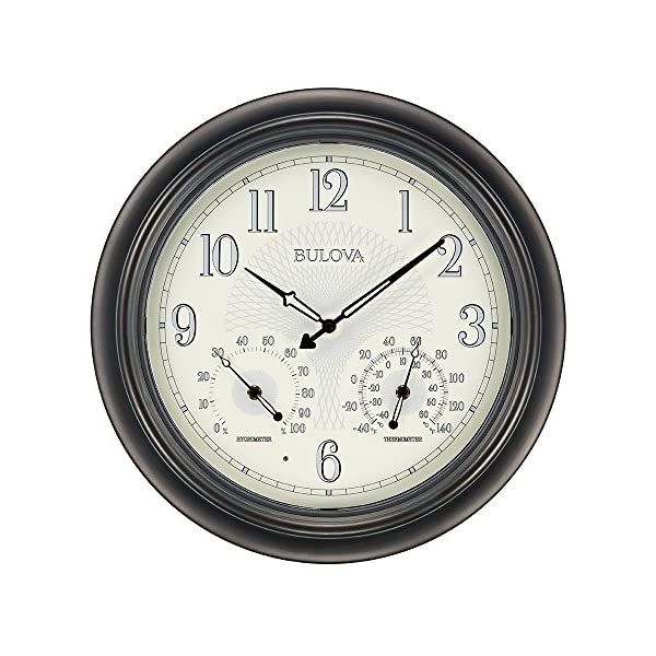 Bulova Bulova wall clock wall clock table clock Bulova C4813 Weather