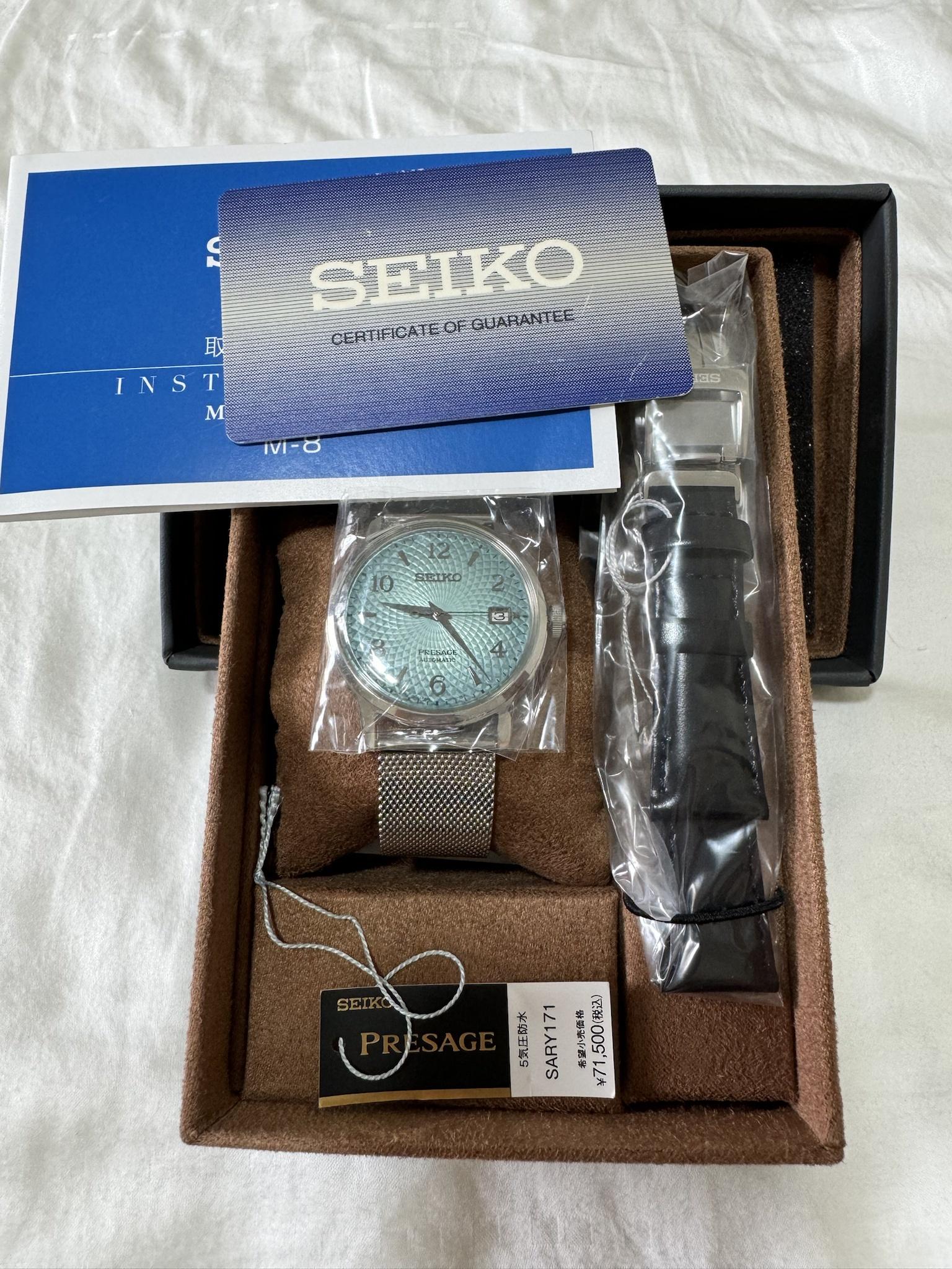 WTS] Seiko Presage Cocktail Time “Frozen Margarita” SARY171