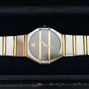 BAUME MERCIER 1830 ACIER INOX 5118.038 1328259 GENEVE QUARTZ WRISTWATCH BOX WatchCharts Marketplace