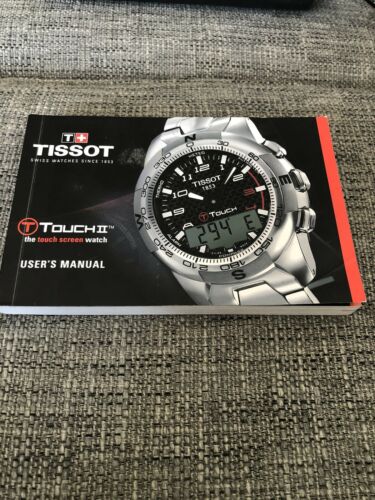 Tissot T Touch All Models User Manual T Touch II Expert Smart Watch WatchCharts Marketplace