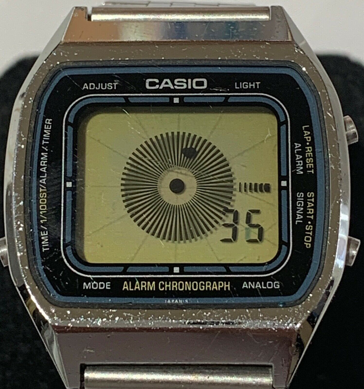 CASIO AA-85 Module 103 Blue Thunder Roy Scheider RARE