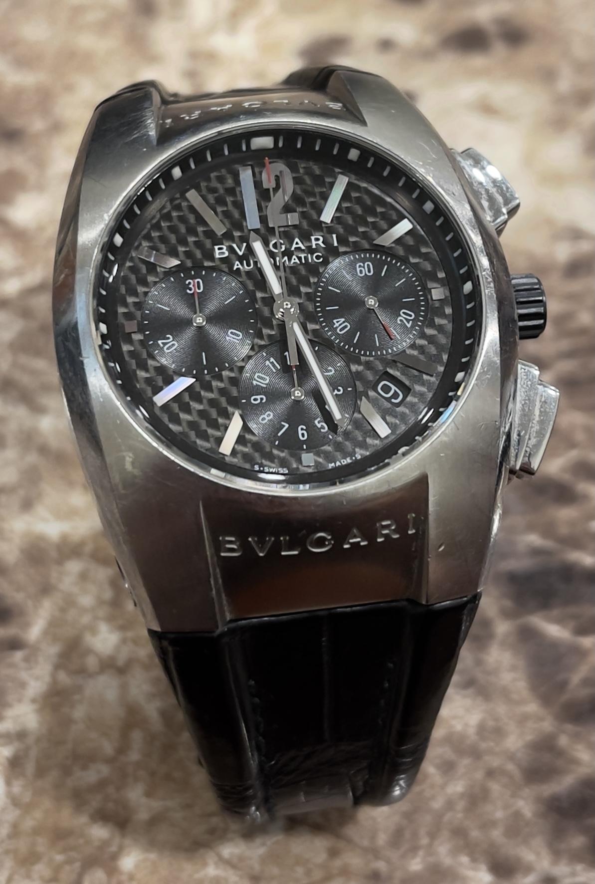 FS: Bulgari Ergon Chronograph w/ Carbon Fiber Dial | WatchCharts