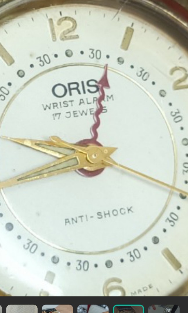 Oris cricket alarm self winding watch WatchCharts