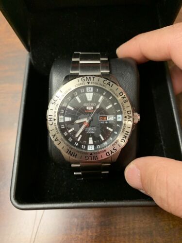 Seiko 5 Sports 50th Anniversary World time Collection 1963 Seiko 5 Sports 50th Anniversary World time Collection 1963