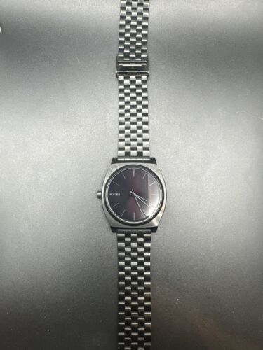 Nixon minimal stainless sale steel 100m