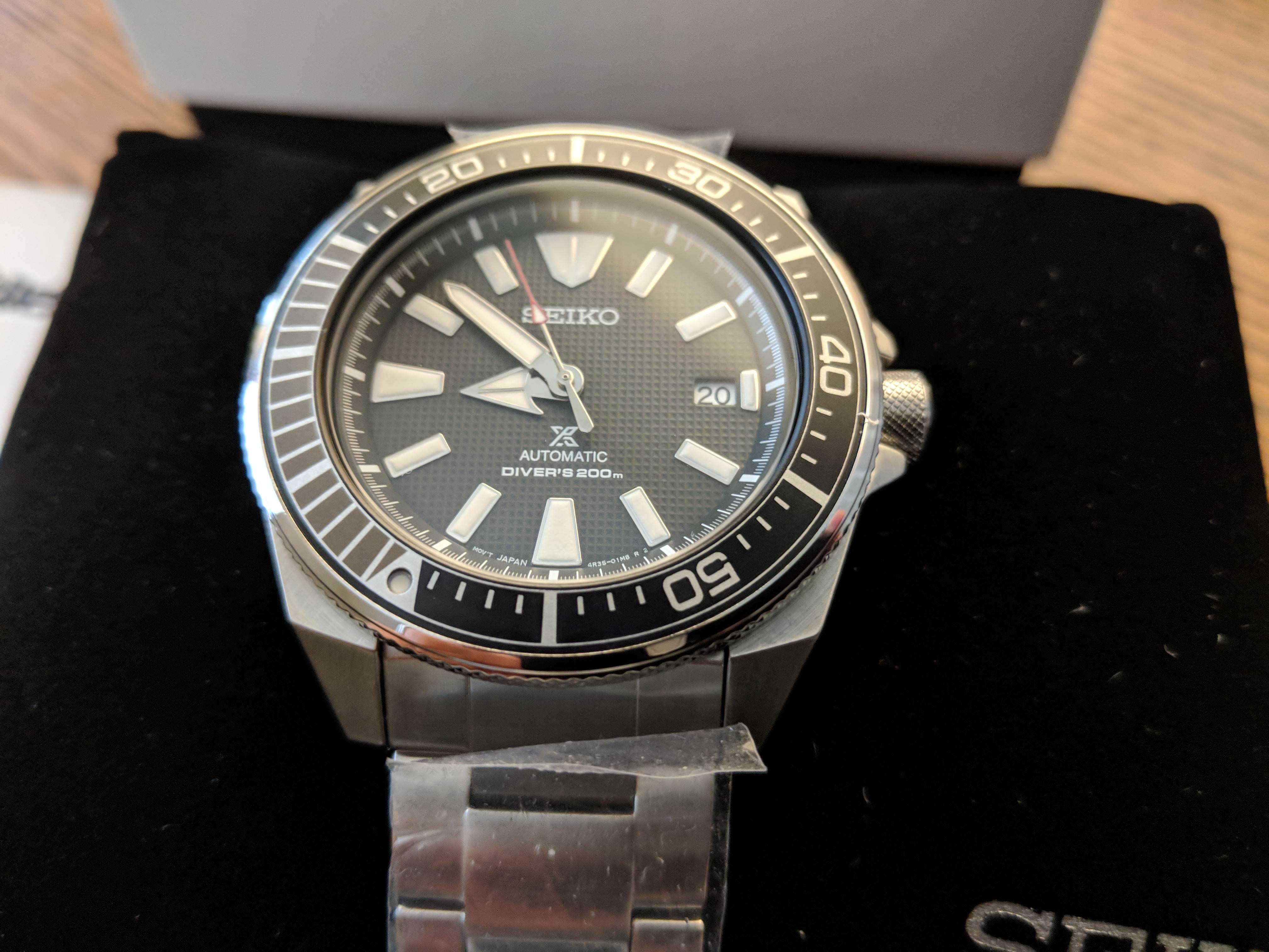 Wts Seiko Samurai Srpb51 Brand New In Box Unworn Bracelet Watchcharts