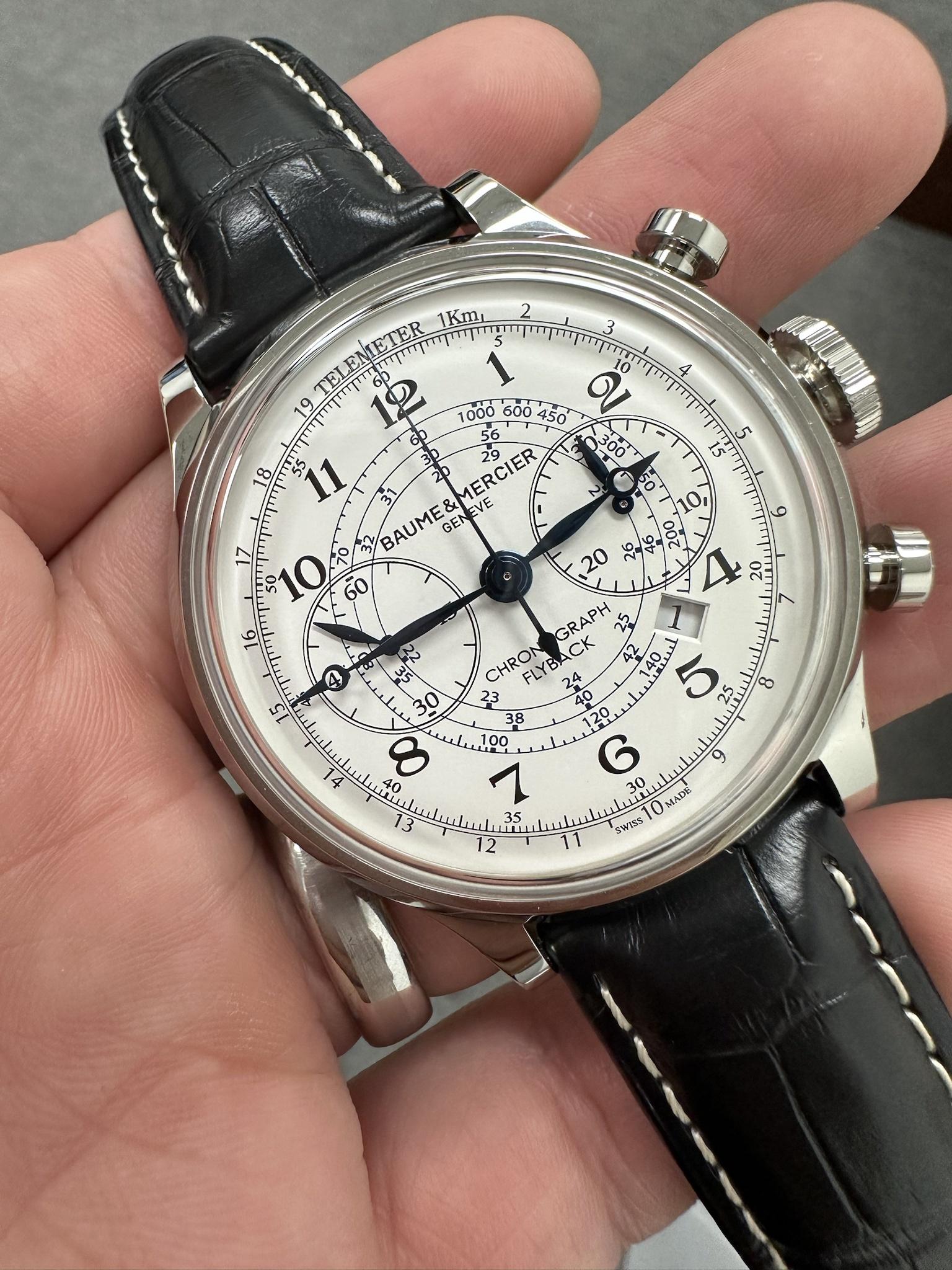 WTS Baume Mercier Capeland Flyback 44mm reference MOA10006