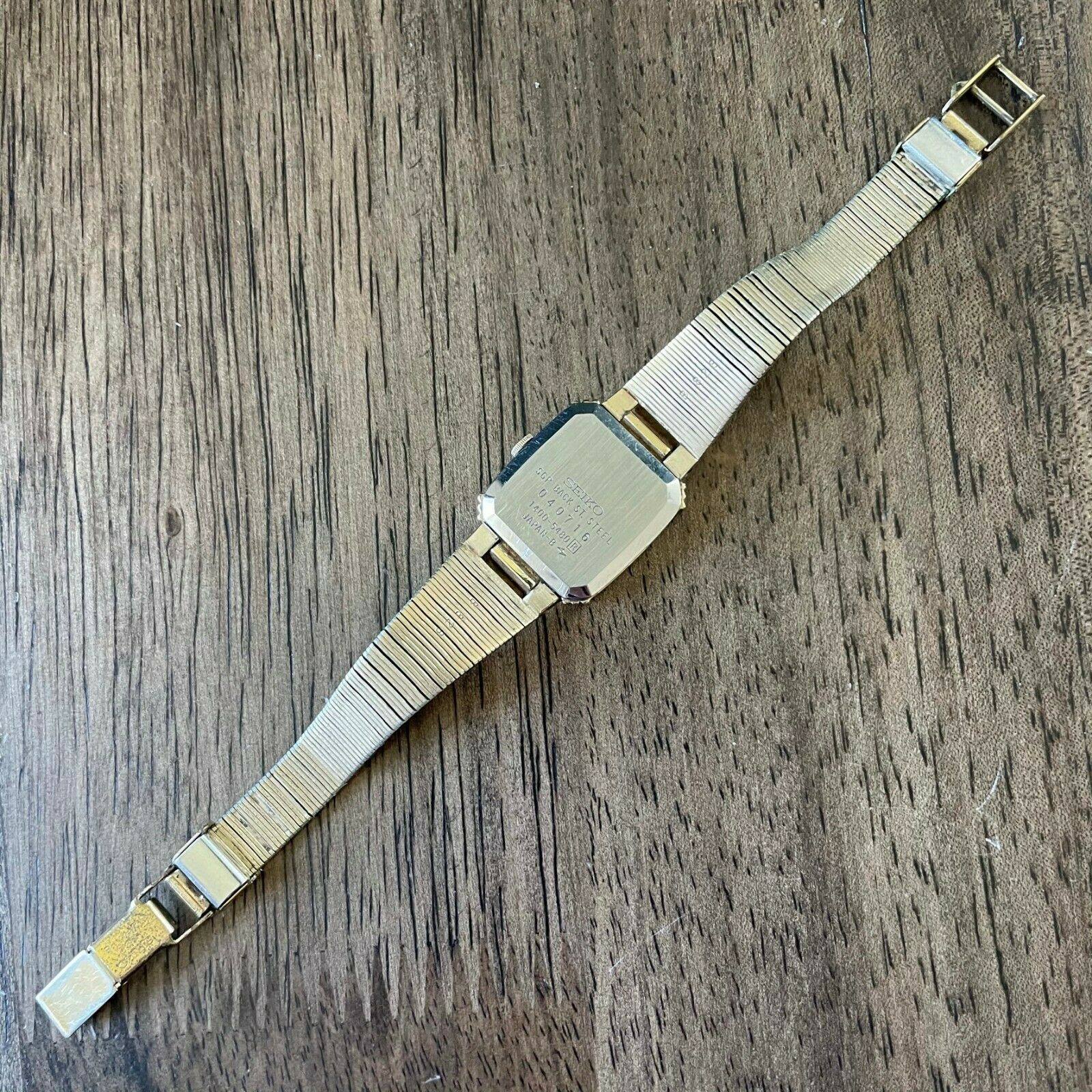 RARE Vintage 1980s Seiko 1400-5480 Ladies Quartz Watch Made in