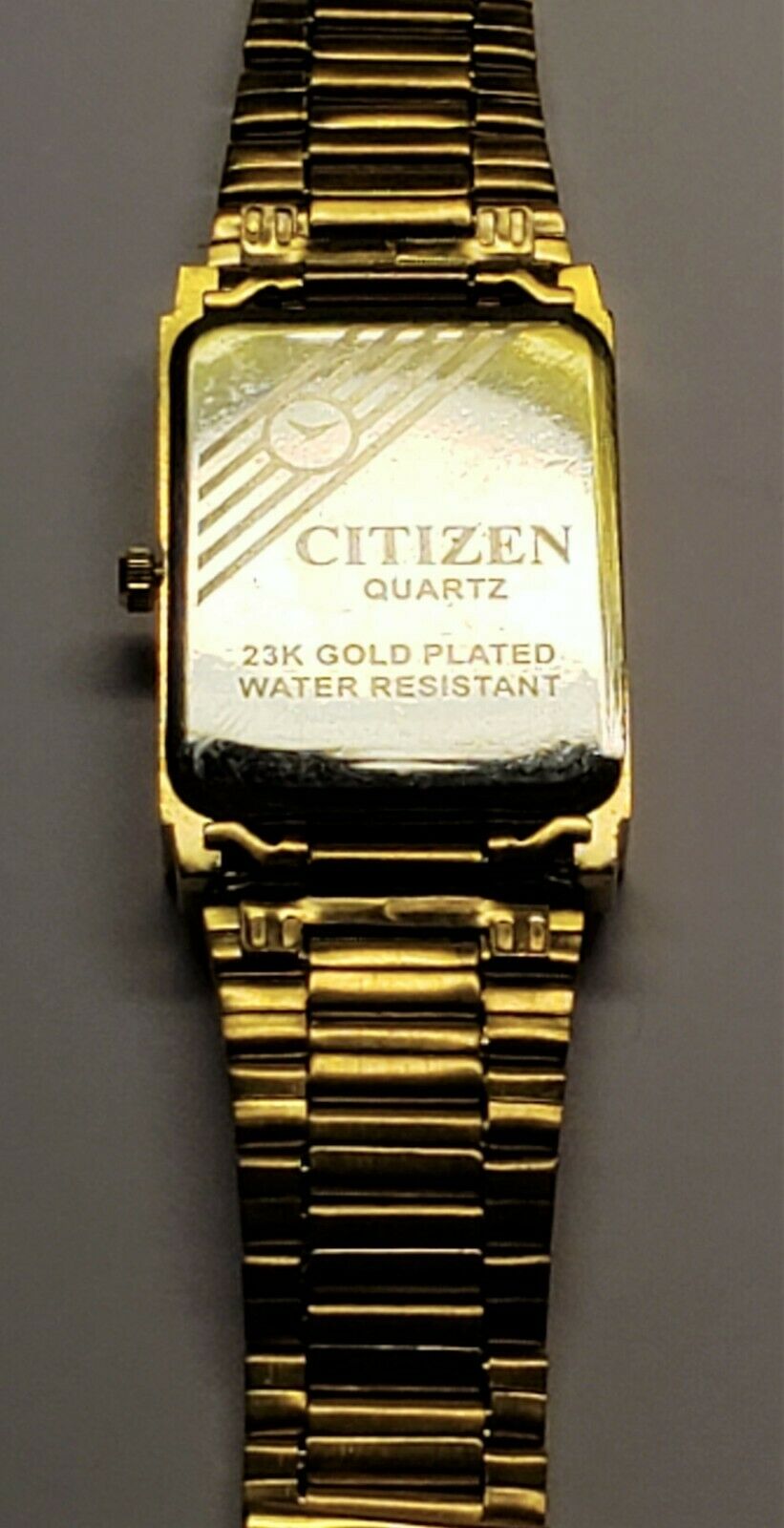 citizen watch 23k gold plated