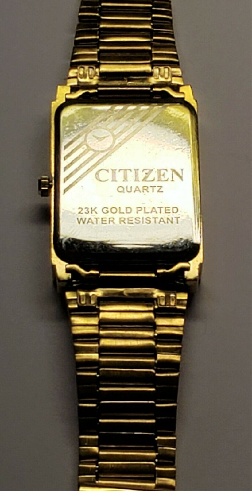 【買い正本】CITIZEN　23　CARAT GOLD PLATED クォーツ　ヴィンテージ　電池切れ　古い物　ジャンク扱い　腕時計　ウォッチ　シチズン その他