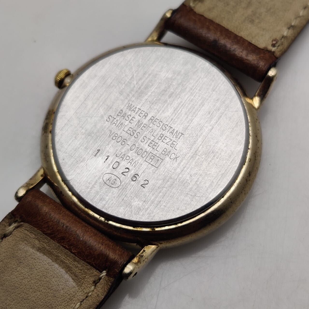 Seiko Alba Quartz Moon Phase V806-0100 Vintage Men's Watch