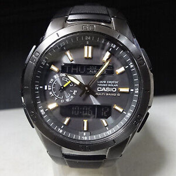 CASIO WAVE CEPTOR WVA-M650-7AJF Tough Solar Men's Watch from Japan*