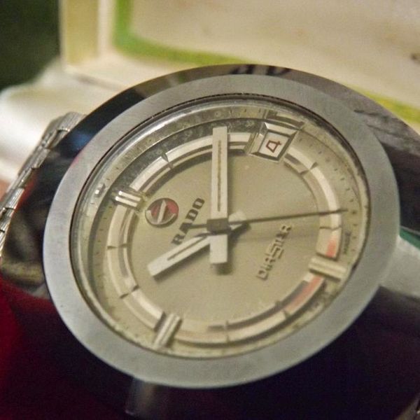 SOLD- Vintage The First Rado Diastar 1 With Original Box Mid 1960's ...