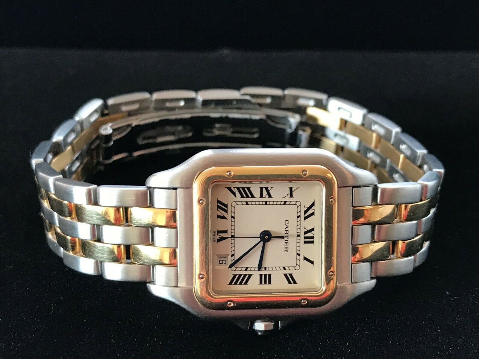 Cartier Panthere Steel and Gold Midi Size 27mm Watch