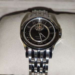 Bulova Accutron Men's 26A09 Gemini Automatic Skeleton Window
