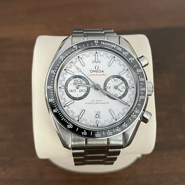 Omega Speedmaster Racing Co-Axial Chrono 44mm WhiteDial 329.30.44.51.04 ...