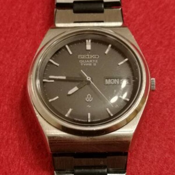 Seiko TYPE II Quartz 1976. 4623 6000. Day/date. Japan. Original Bracelet.  VGC. | WatchCharts