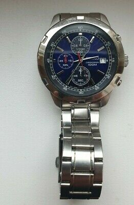 Seiko Chronograph for Men watch 4t57 0080 Watch 100m Stainless