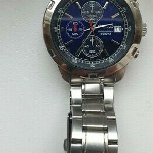 Seiko Chronograph for Men watch 4t57-0080 Watch 100m Stainless Steel Metal  Strap | WatchCharts