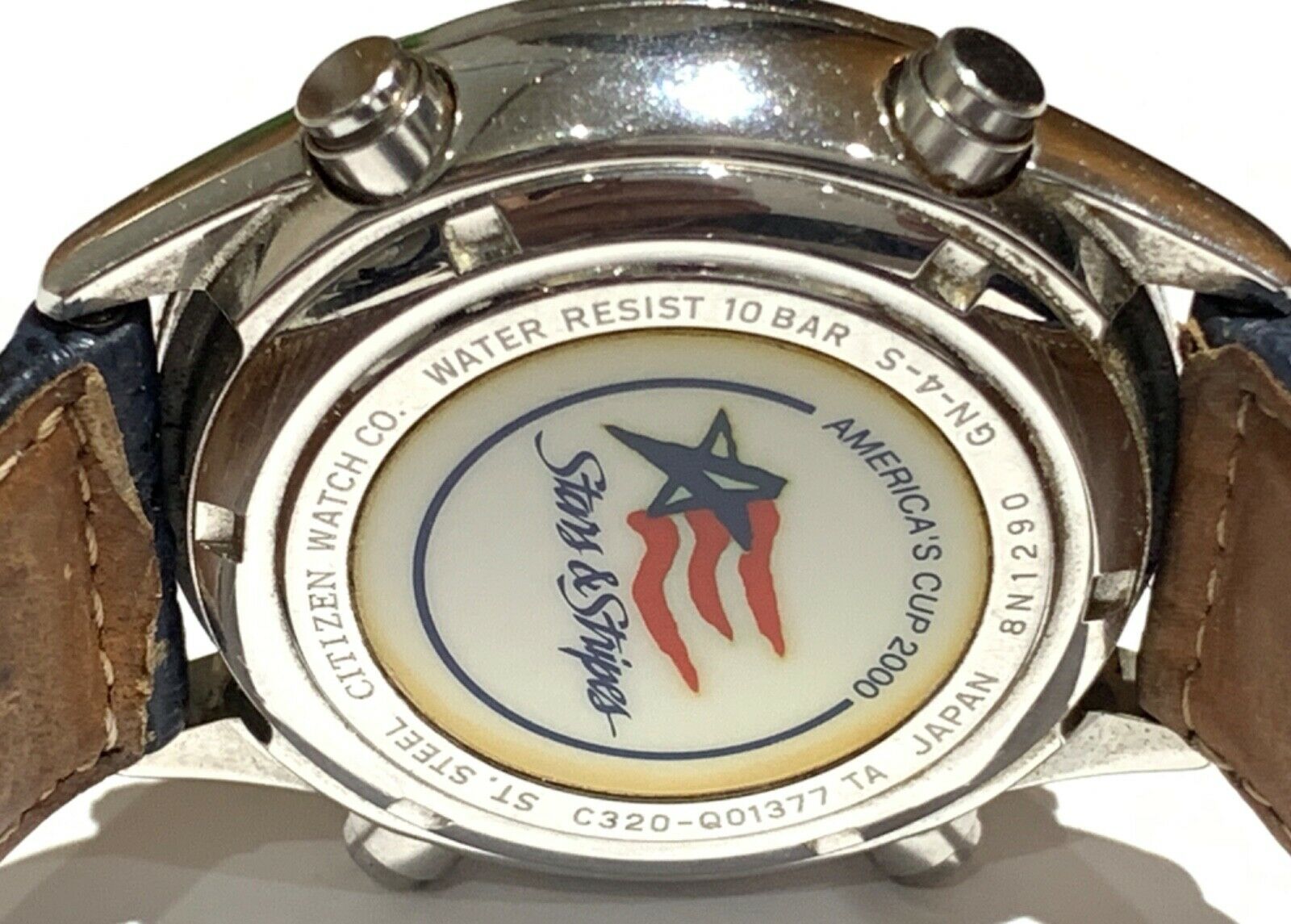 Vintage Citizen Navisail Stars & Stripes America's Cup 2000 Watch C320-Q01377  TA | WatchCharts Marketplace