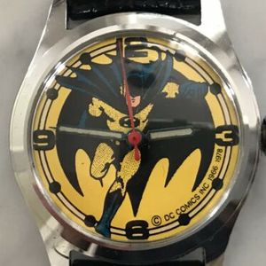 Vintage Timex Batman character watch Working wind up 1978 DC Comics |  WatchCharts