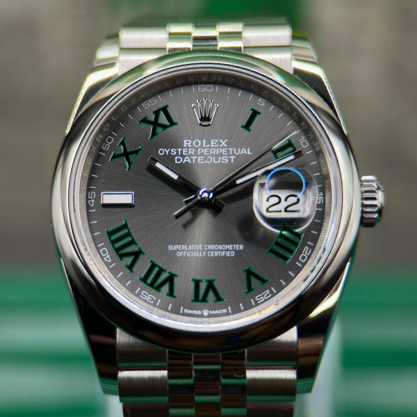 [WTS] FRESH 2026 Rolex Datejust 36 126200 Wimbledon jubilee brand new ...