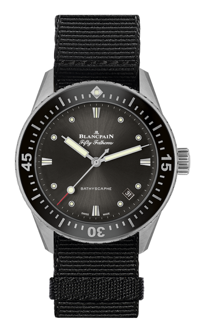 Blancpain Fifty Fathoms Bathyscaphe (5100B-1110-NABA) Market Price ...