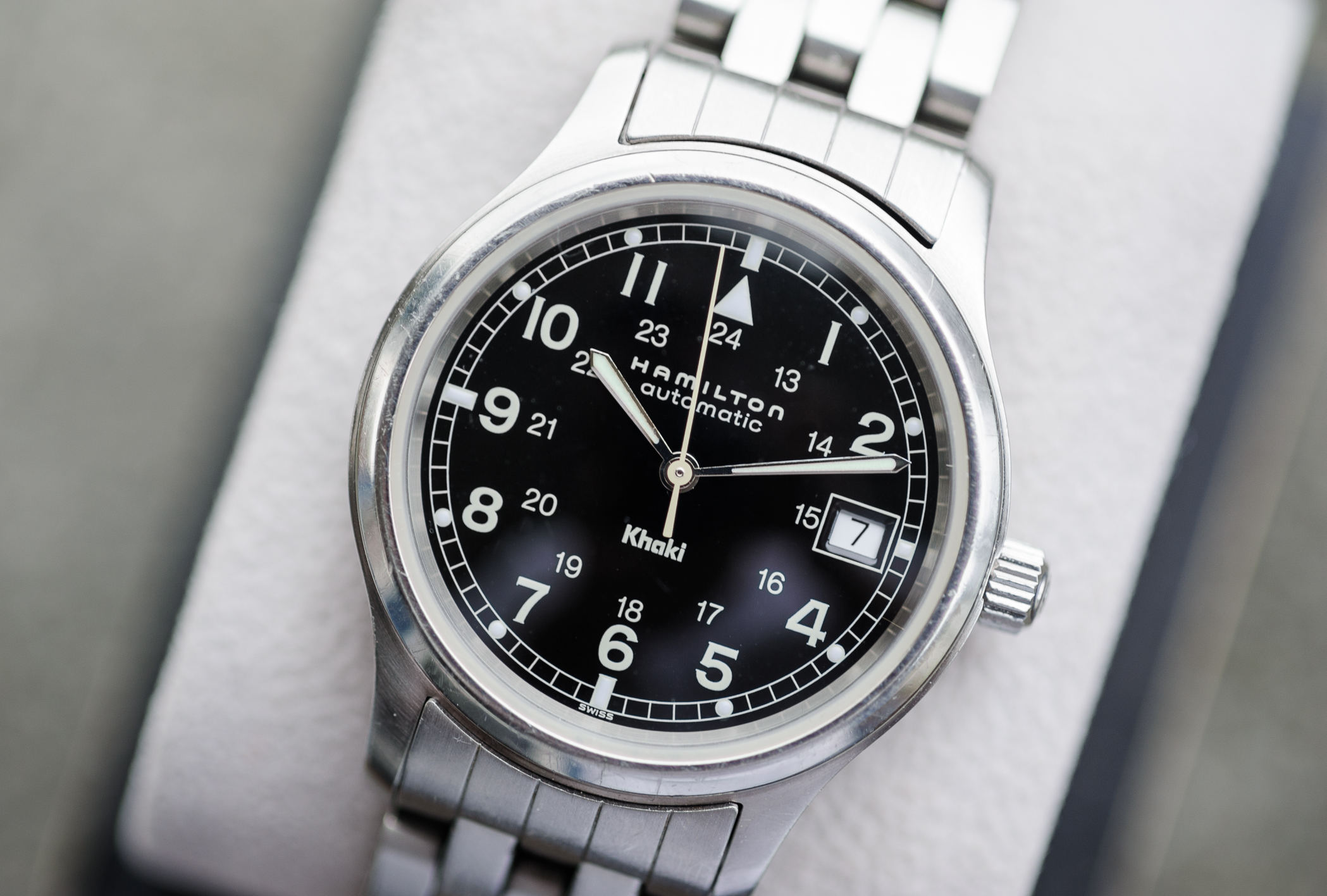 WTS] Hamilton Khaki 9721b, serviced, with OEM bracelet