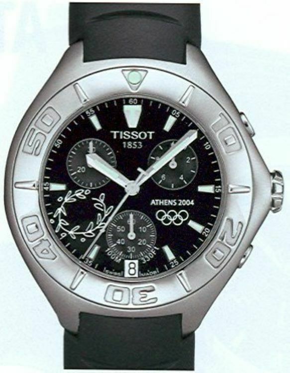 Tissot Herrenuhr lmtd. Edition Olymp. Spiele Athen 2004