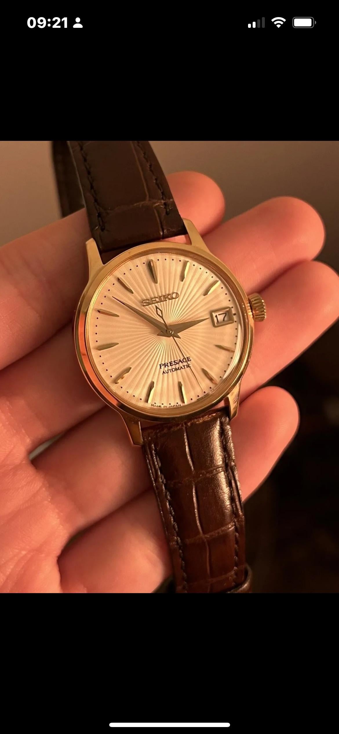 seiko presage bellini
