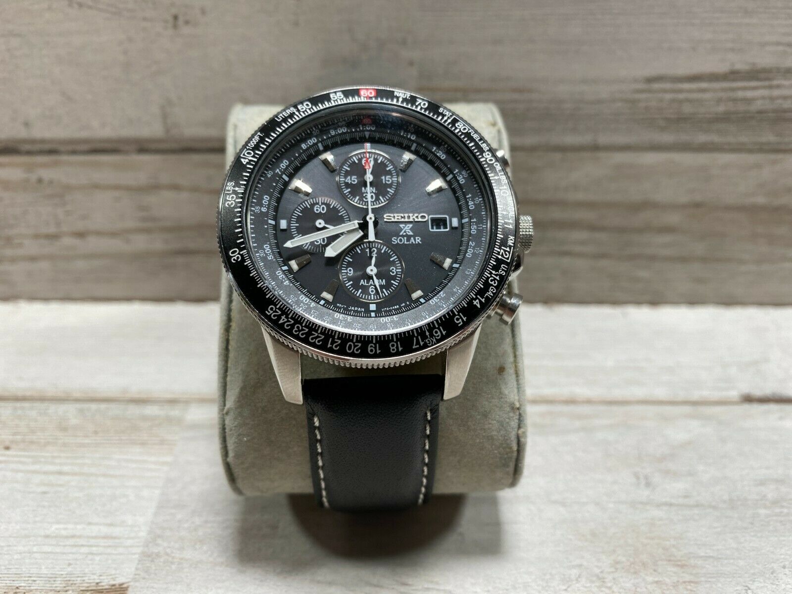 Seiko flightmaster online solar