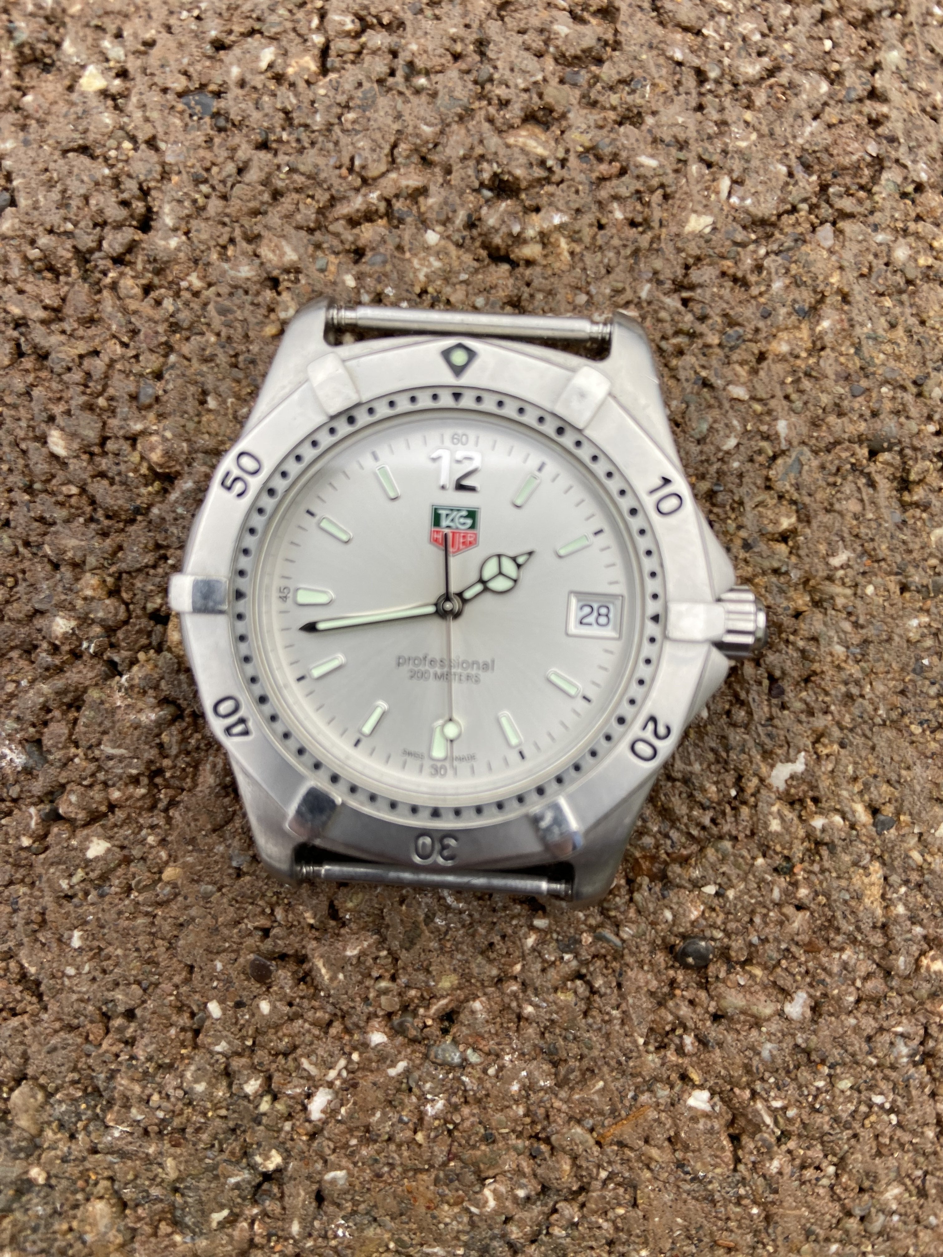 Tag heuer professional discount 200 meters vintage