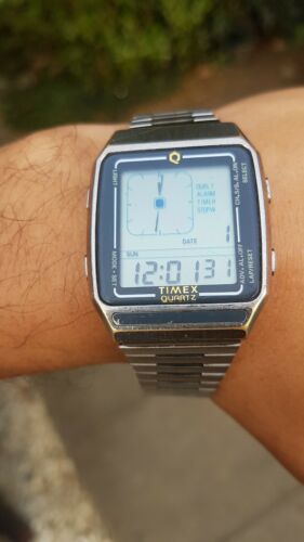 timex vintage digital watch