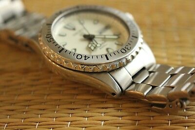 SEIKO AGS 5M43-0C50 KINETIC CREAM DIAL STAINLESS 200M AIR DIVERS