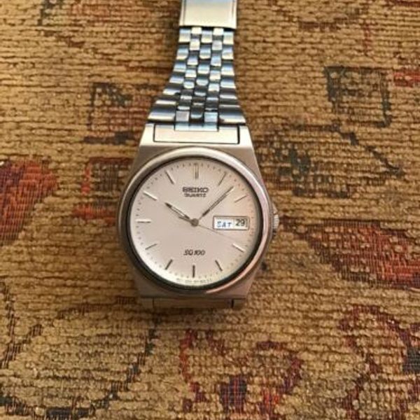 Gents Vintage 81236000 Seiko SQ100 Quartz Dress Watch 100m WatchCharts