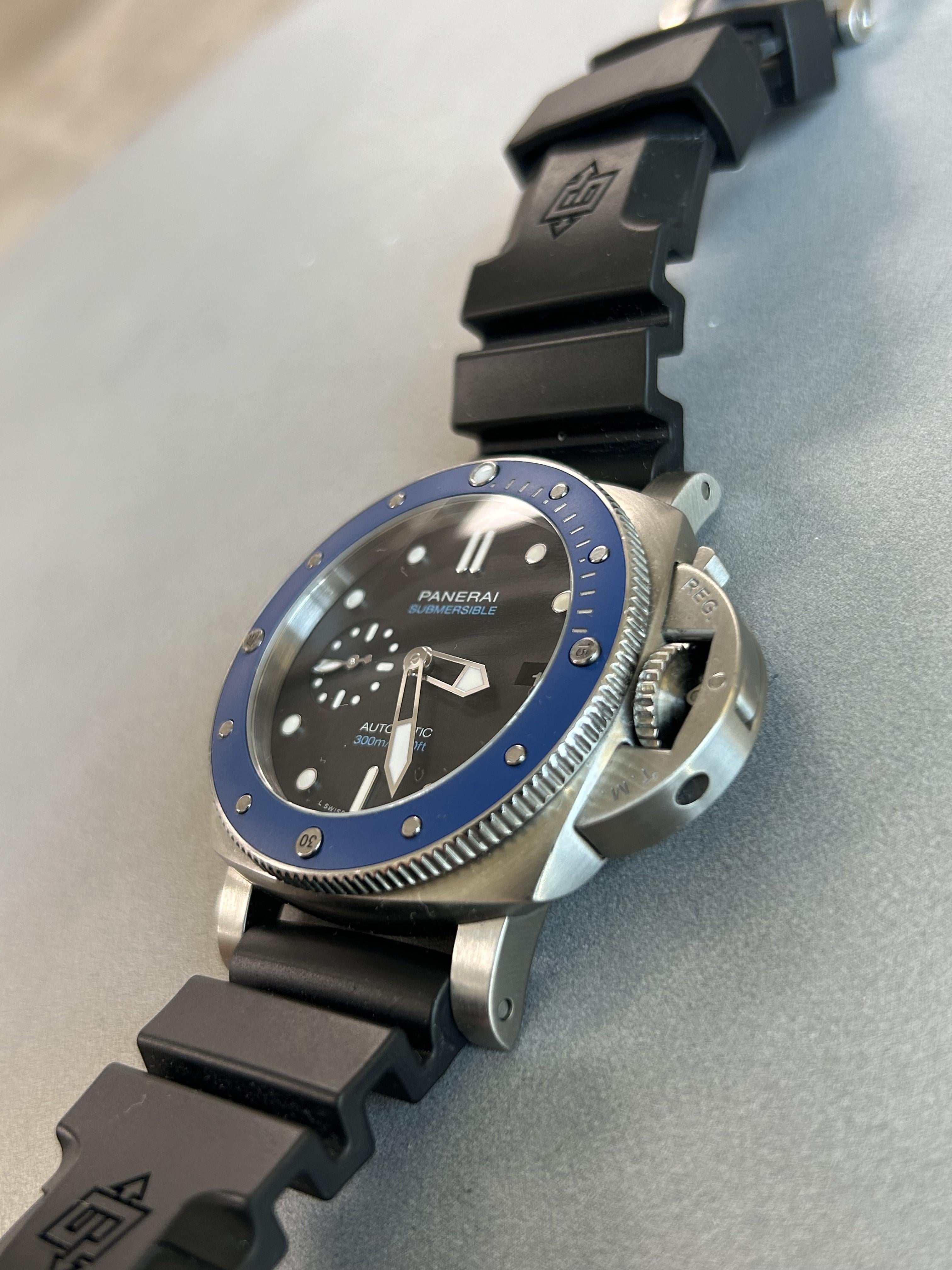 WTS Panerai Submersible Azzurro 42mm WatchCharts