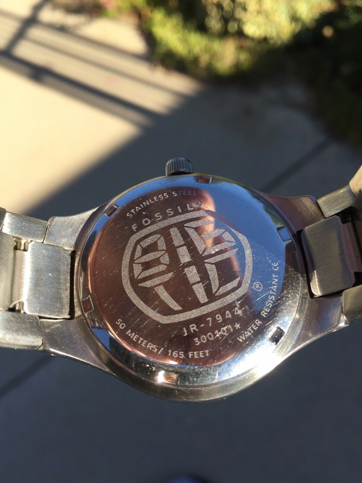 専用本物 FOSSIL BIG TIC 腕時計 メンズ　JR-7944 Fossil Big Tic JR-7944 Men's Watch Stainless Steel