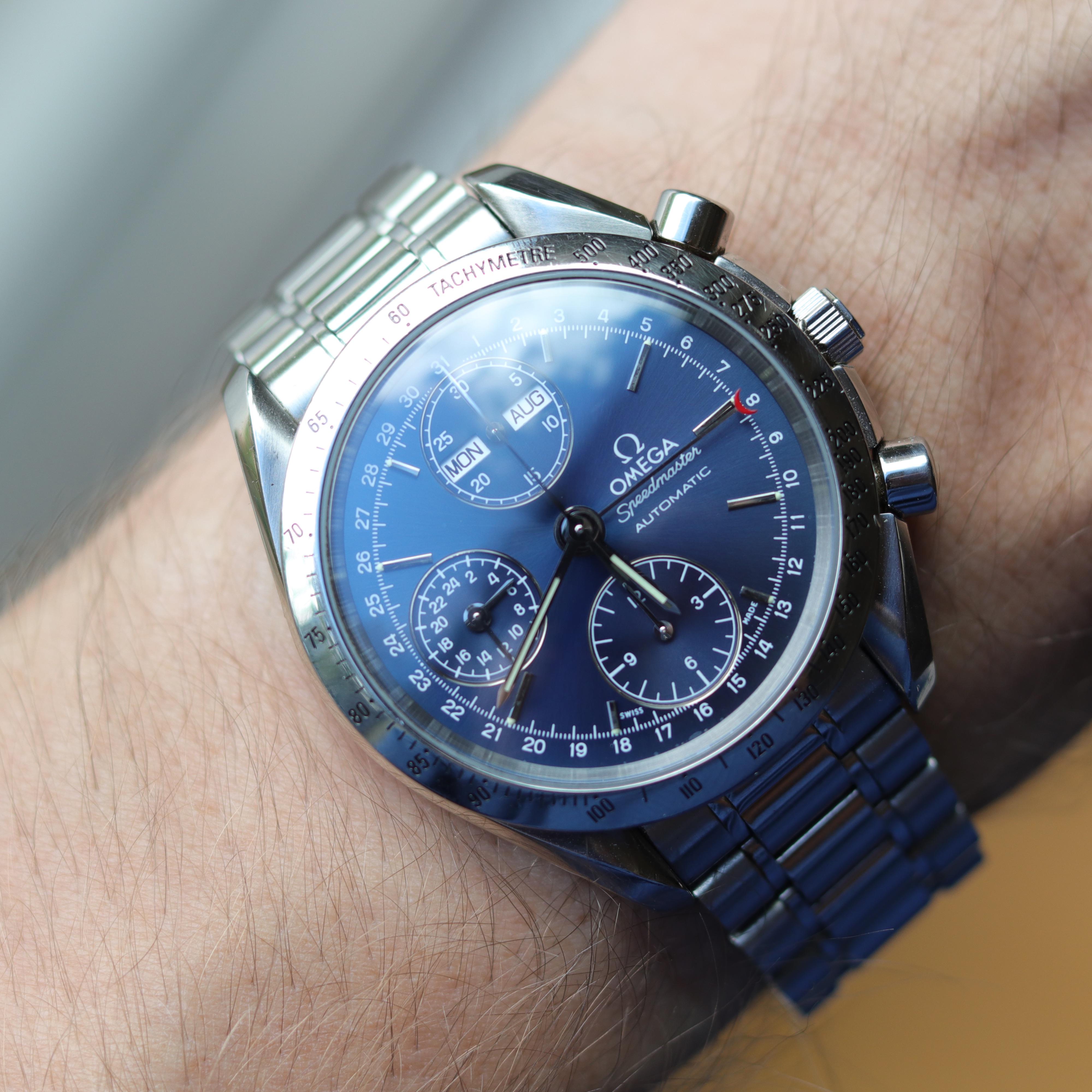 omega speedmaster 1151 triple date
