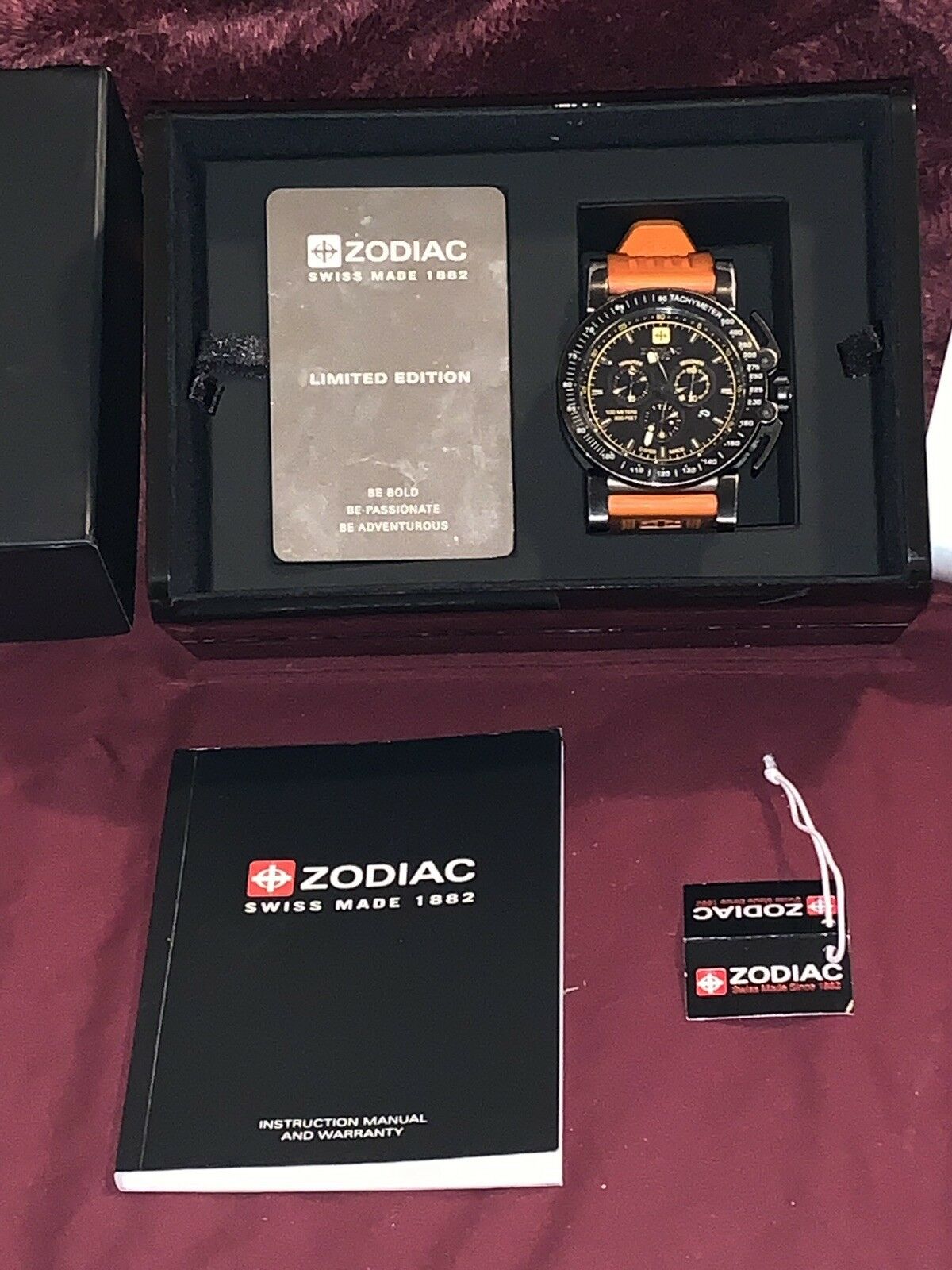 Zodiac ZMX 02 ZO8535 Swiss Made Watch ONLY 250 MADE #36/250