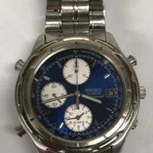 Seiko Quartz Chronograph Stainless Steel Watch 7T32-6E69 | WatchCharts