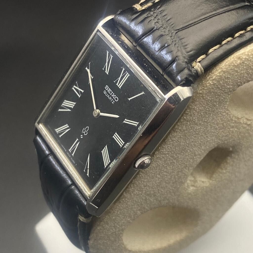 Seiko quartz 7820-5130 Tank Vintage Men's WirstWatch