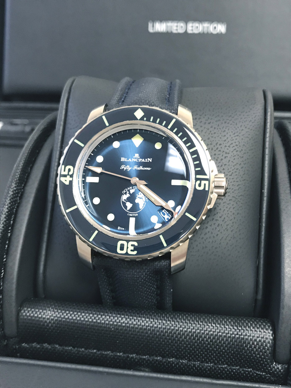 FS Blancpain Fifty Fathoms Ocean Commitment III 5008 11b40 52A