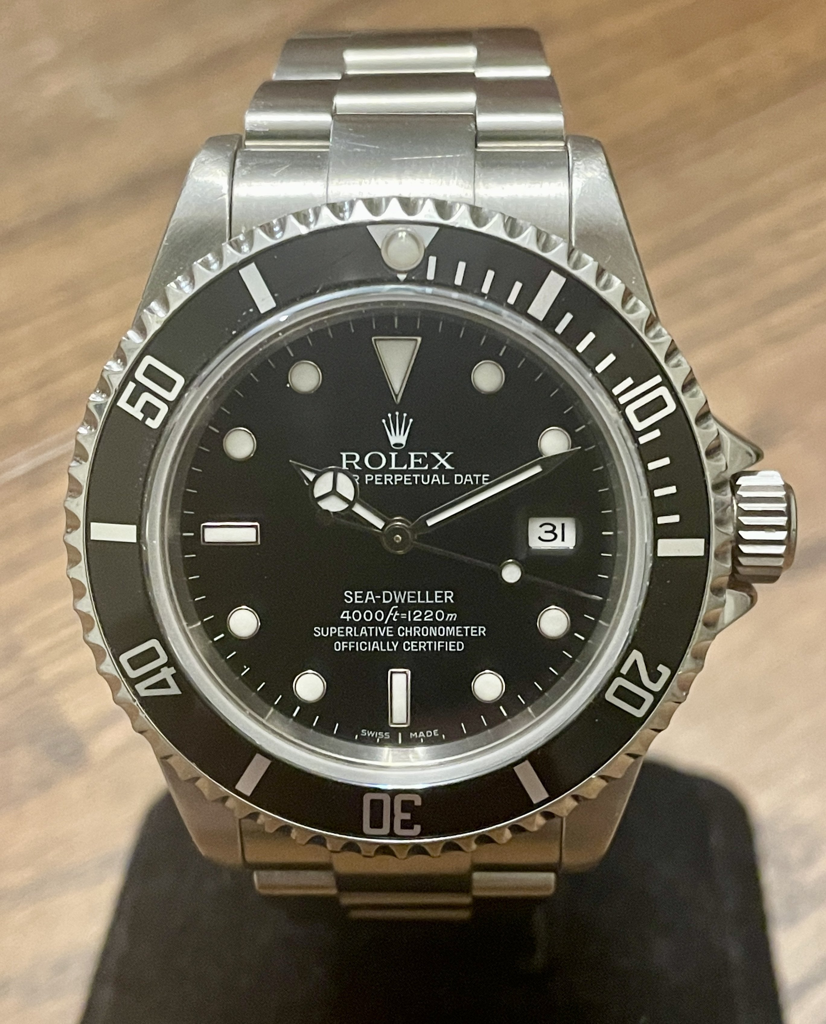 2007 ROLEX SeaDweller Ref. 16600 WatchCharts Marketplace