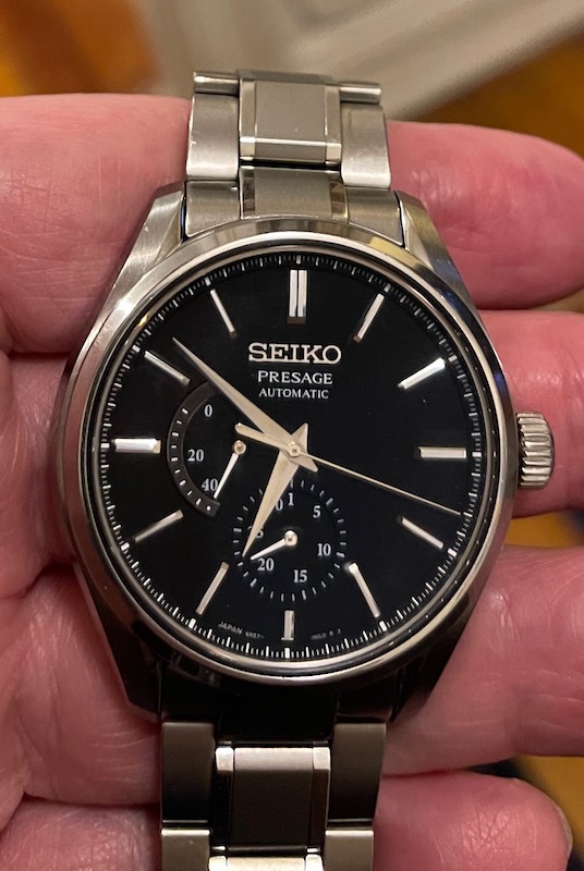 Seiko SARW043- Clean, Black Dial, $500 | WatchCharts Marketplace