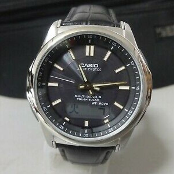 Japan 2014 CASIO Quartz Solar watch [Wave Ceptor Multiband 6] WVA
