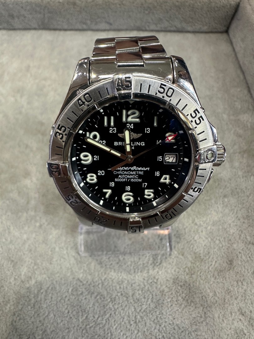 BREITLING A17360 SUPER OCEAN FULL SET | WatchCharts Marketplace