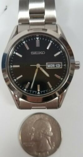 VINTAGE GENTS SEIKO WRIST WATCH 7N43 9251 MINT ORIGINAL BOX PAPERS