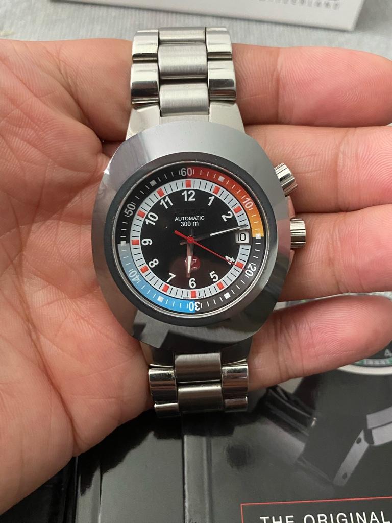 Rado original Diastar Diver Blue Red 658.0639.4 WatchCharts