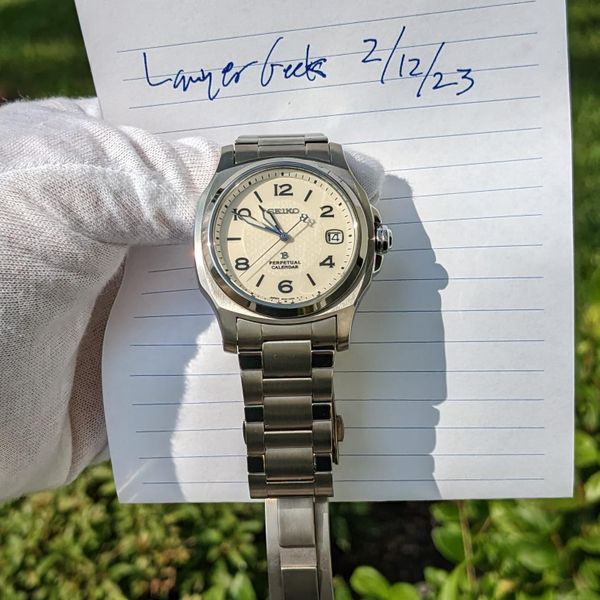WTS] Seiko Brightz SAGM007 Titanium HAQ with Perpetual