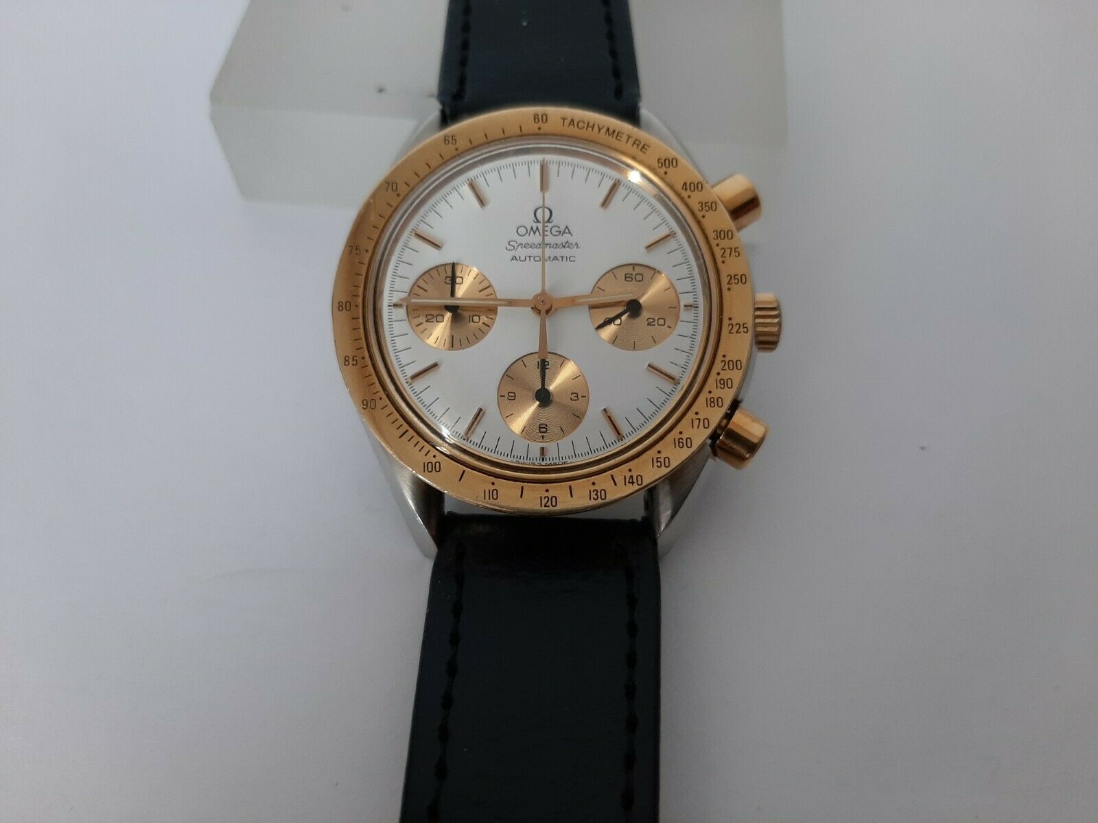 OMEGA Speedmaster Automatic Chronograph Cal 1140 Gold bezel k